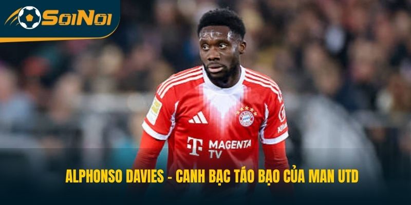 Alphonso Davies – Canh Bạc Táo Bạo Của Man Utd