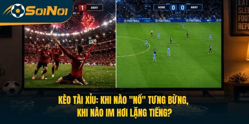 Kèo Tài Xỉu: Khi Nào “Nổ” Tưng Bừng, Khi Nào Im Hơi Lặng Tiếng?