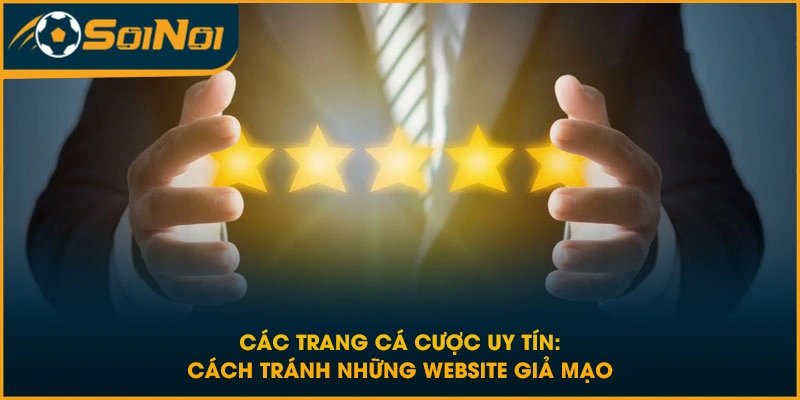 Các Trang Cá Cược Uy Tín: Cách Tránh Những Website Giả Mạo