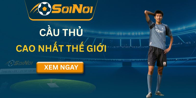 Top 10 Cầu Thủ Cao Nhất Thế Giới Với Thể Hình Ấn Tượng
