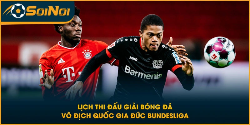 Lịch Thi Đấu Giải Bóng Đá Vô Địch Quốc Gia Đức Bundesliga