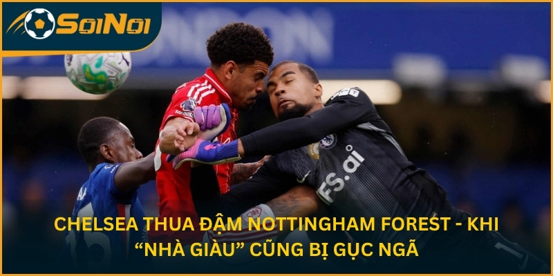 Chelsea Thua Đậm Nottingham Forest – Khi “Nhà Giàu” Cũng Bị Gục Ngã