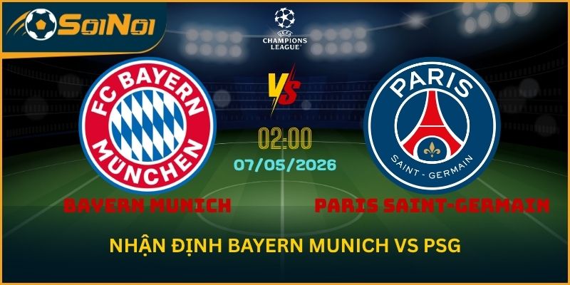 Soi kèo Bayern Munich vs PSG – Siêu Kịch Bản Ngược Dòng