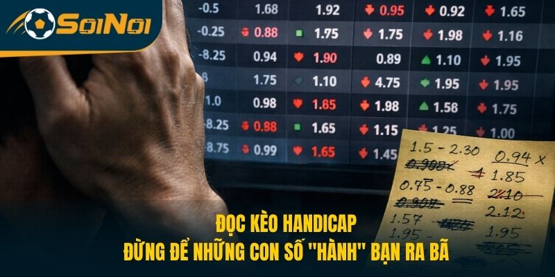 Đọc Kèo Handicap: Đừng Để Những Con Số “Hành” Bạn Ra Bã