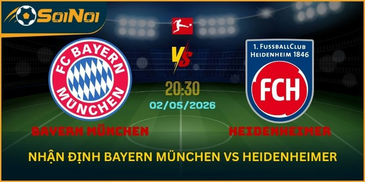 Nhận Định Bayern München vs Heidenheimer – Thế Trận Một Chiều