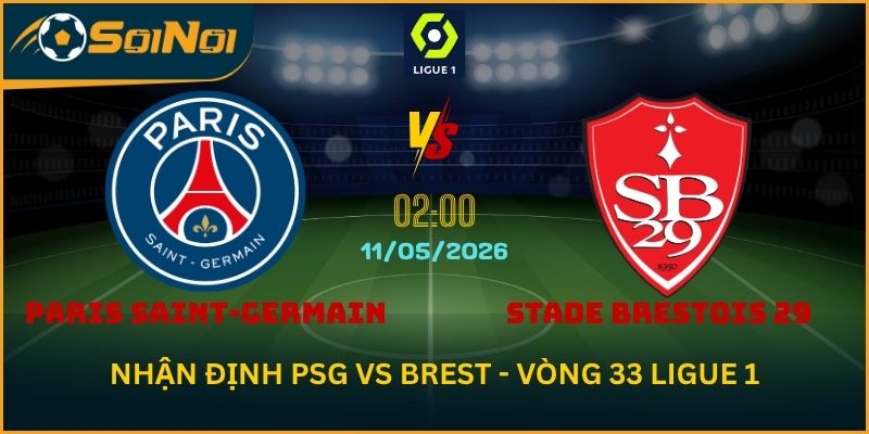 Nhận Định PSG vs Brest 11/5 – Chủ Nhà Chốt Hạ Cuộc Đua Vô Địch