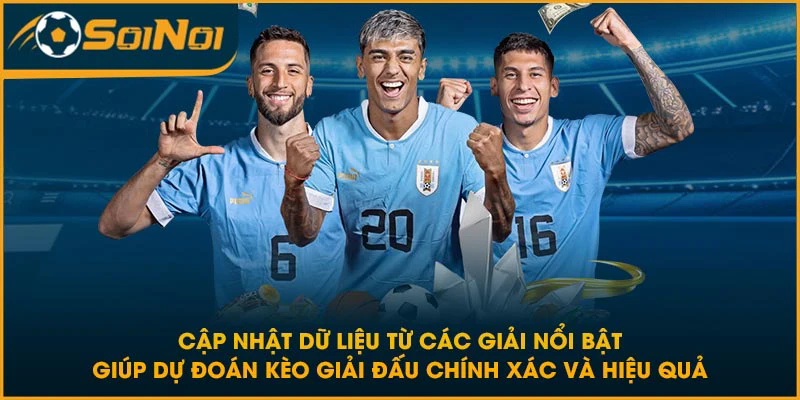 Cập nhật dữ liệu từ các giải nổi bật giúp dự đoán kèo giải đấu chính xác và hiệu quả