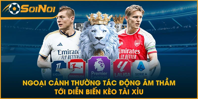 Ngoại cảnh thường tác động âm thầm tới diễn biến kèo tài xỉu