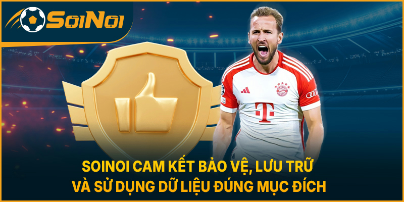 SoiNoi cam kết bảo vệ, lưu trữ và sử dụng dữ liệu đúng mục đích