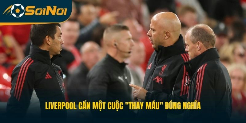 Liverpool cần một cuộc "thay máu" đúng nghĩa