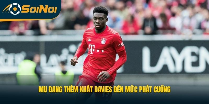MU đang thèm khát Davies đến mức phát cuồng