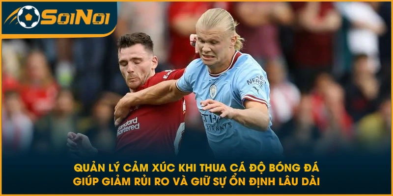 Quản lý cảm xúc khi thua cá độ bóng đá giúp giảm rủi ro và giữ sự ổn định lâu dài