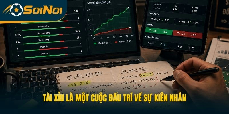 Tài Xỉu là một cuộc đấu trí về sự kiên nhẫn