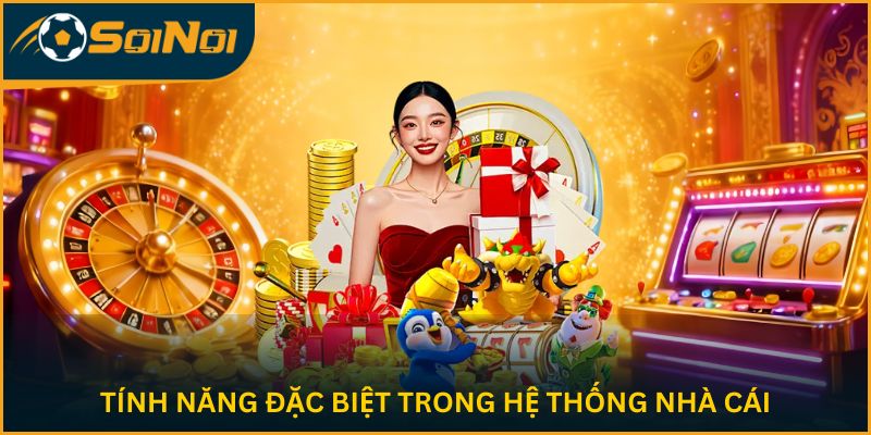 Tính năng đặc biệt trong hệ thống nhà cái