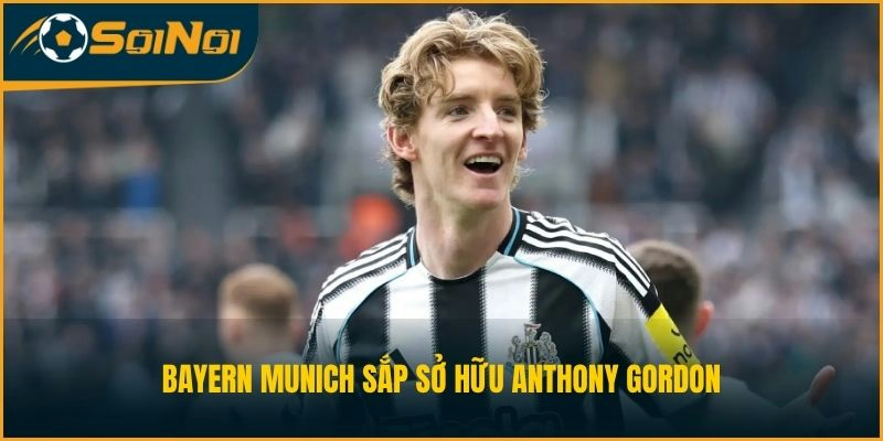 Bayern Munich sắp sở hữu Anthony Gordon 