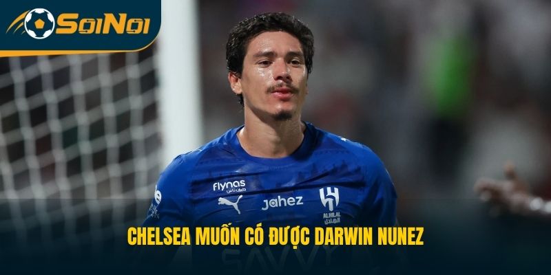 Chelsea muốn có được Darwin Nunez