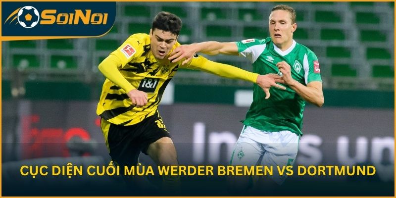 Cục diện cuối mùa của Werder Bremen vs Dortmund