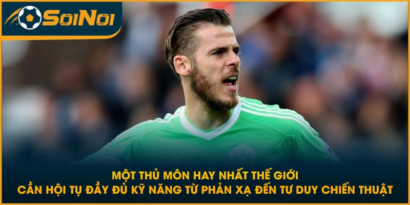 Một thủ môn hay nhất thế giới cần hội tụ đầy đủ kỹ năng từ phản xạ đến tư duy chiến thuật