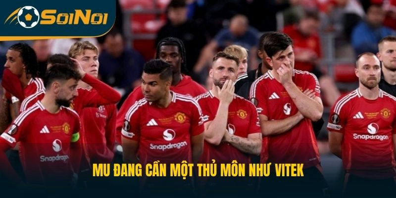 MU đang cần một thủ môn như Vitek 