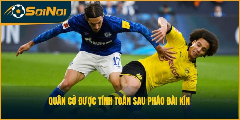 Quân cờ được tính toán sau pháo đài kín